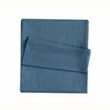Linens Mix&Match Saten Çift Kişilik Çarşaf İndigo