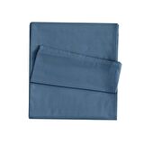 Linens Mix&Match Saten Çift Kişilik Çarşaf İndigo