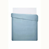 Linens Mix&Match Pamuk Saten Çift Kişilik Nevresim Kılıfı Mavi