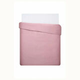 Linens Mix&Match Pamuk Tek Kişilik Saten Nevresim Kılıfı Gül Kurusu