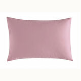 Linens Mix&Match Pamuk Saten 2'li Standart Yastık Kılıfı Seti Gül Kurusu