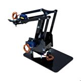 Robotistan REX Discovery Serisi Pleksi Robot Kol - Arduino Uyumlu