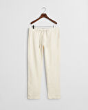 GANT Erkek Krem Relaxed Fit Pantolon