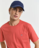 GANT Erkek Kırmızı Regular Fit Bisiklet Yaka T-Shirt