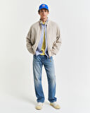 GANT Erkek Sarı Regular Fit Bisiklet Yaka T-Shirt