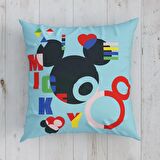 Disney Mickey Funny Pamuk Lisanslı Kırlent
