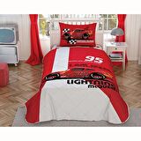Taç Disney Cars Speed Pamuk Lisanslı Yorgan Seti