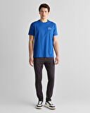GANT Erkek Lacivert Regular Fit Bisiklet Yaka Logolu T-Shirt