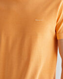 GANT Erkek Turuncu Slim Fit Bisiklet Yaka T-Shirt