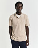GANT Erkek Bej Regular Fit Polo