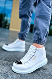 TB267 CBT Roma Mirror Erkek Bot BEYAZ