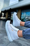 TB267 CBT Roma Mirror Erkek Bot BEYAZ