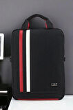 15,6 inç Slim Siyah Laptop Sırt Çantası
