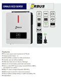 Orbus ECO 1.6KW 12V MPPT Solar İnverter 30-450 VDC (Off-Grid) 