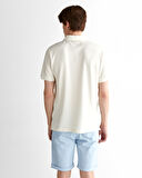 GANT Erkek Krem Regular Fit Logolu Polo