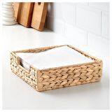 IKEA Cissan Hasır Sepet Peçetelik 18x18cm 5945629