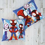 Lisanslı DH Spidey and Friends Pamuk 40x40 Kırlent