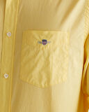 GANT Erkek Sarı Regular Fit Düğmeli Yaka Poplin Gömlek