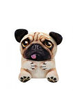 Lisanslı Wild Alive 5 Inch Peluş Pug - Katie