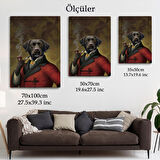 Pipo İçin Köpek Duvar Tablosu-6032