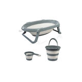 Nessiworld   Katlanır Banyo Küvet Seti 765 Antrasit