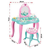 Nessiworld 06 048 Pilsan Sihirli Kelebek Makyaj Masası Pembe