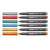 Nessiworld Carioca Metalik Jumbo Keçeli Kalem 6'Lı