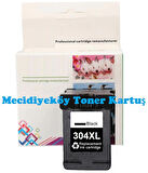 HP 304XL-N9K08AE (AMP 100-AMP 120-AMP 125-AMP 130-2620-2622-2630-2632-2633-2634-3720-3730-3732-3733-3735-3750-3755-3760-3762-4764-5010-5020-5030-5032-5050-5055) Muadil Siyah Kartuşu