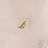 Nautica Kadın Pembe Regular Fit Renk Bloklu T-Shirt