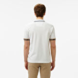 Nautica Erkek Beyaz Classic Fit Polo Yaka T-Shirt