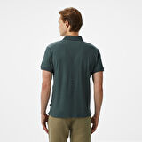 Nautica Erkek Yeşil Classic Fit Desenli Polo