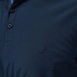 Nautica Erkek Lacivert Classic Fit Desenli Polo