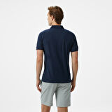 Nautica Erkek Lacivert Classic Fit Desenli Polo