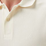 Nautica Erkek Ekru Slim Fit Polo Yaka T-Shirt