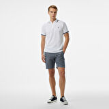 Nautica Erkek Beyaz Classic Fit Polo Yaka T-Shirt