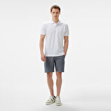 Nautica Erkek Beyaz Classic Fit Polo Yaka T-Shirt