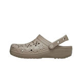 croc 210927-214 CLASSIC FLORAL CUT OUT CLOG SPOR TERLİK SANDALET