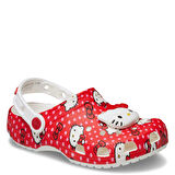 crocs 210576-90H HELLO KITTY RED CLASSIC CLOG ÇOCUK TERLİK SANDALET