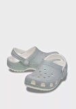 crocs 210986-100 CLASSIC IRIDESCENT GLITTER ÇOCUK TERLİK SANDALET