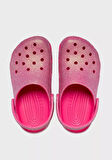 crocs 210986-6ZQ CLASSIC IRIDESCENT GLITTER ÇOCUK TERLİK SANDALET