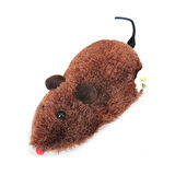 Markapet Kurmalı Hareketli Tekerlekli Fare 12 cm Kahverengi