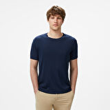 Nautica Erkek Lacivert Regular Fit T-Shirt