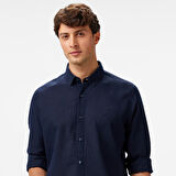 Nautica Erkek Lacivert Classic Fit Gömlek