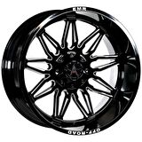EMR-633-02 12.0x20"-6x139.7 ET-44 106,1 Glossy Black Milling Jant (4 Adet)