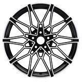 EMR-A338-01 8.5x19"-5x112 ET30 66.6 Black Diamond Jant (4 Adet)