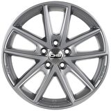 CMS-1186-01 6.5x16"-5x100 ET47 57.1 Racing Silver Jant (4 Adet)