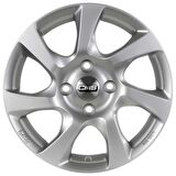 CMS-1059-03 6.0x15"-4x108 ET45 63.4 Silver Jant (4 Adet)