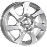 CMS-1059-05 6.0x15" -4x108 ET45 63.4 Silver Jant (4 Adet)