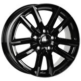 CMS-1275-02 6.5x16"-5x112 ET46 57.1 Complete Black Gloss Jant (4 Adet)