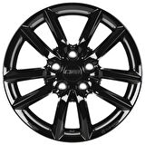 CMS-1275-02 6.5x16"-5x112 ET46 57.1 Complete Black Gloss Jant (4 Adet)